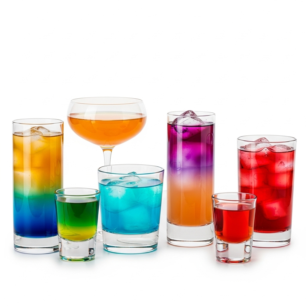 Piękny, kolorowy mocktail z owocami cytrusowymi i miętą, symbolizujący zdrowe drinki bezalkoholowe